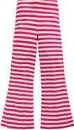 Mini Boden Kids' Stripe Rib Knit Flare Leggings