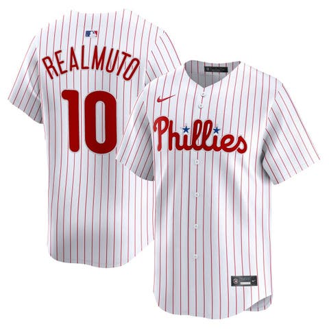 Men's Nike J.T. Realmuto White Philadelphia Phillies Home Limited Player Jersey