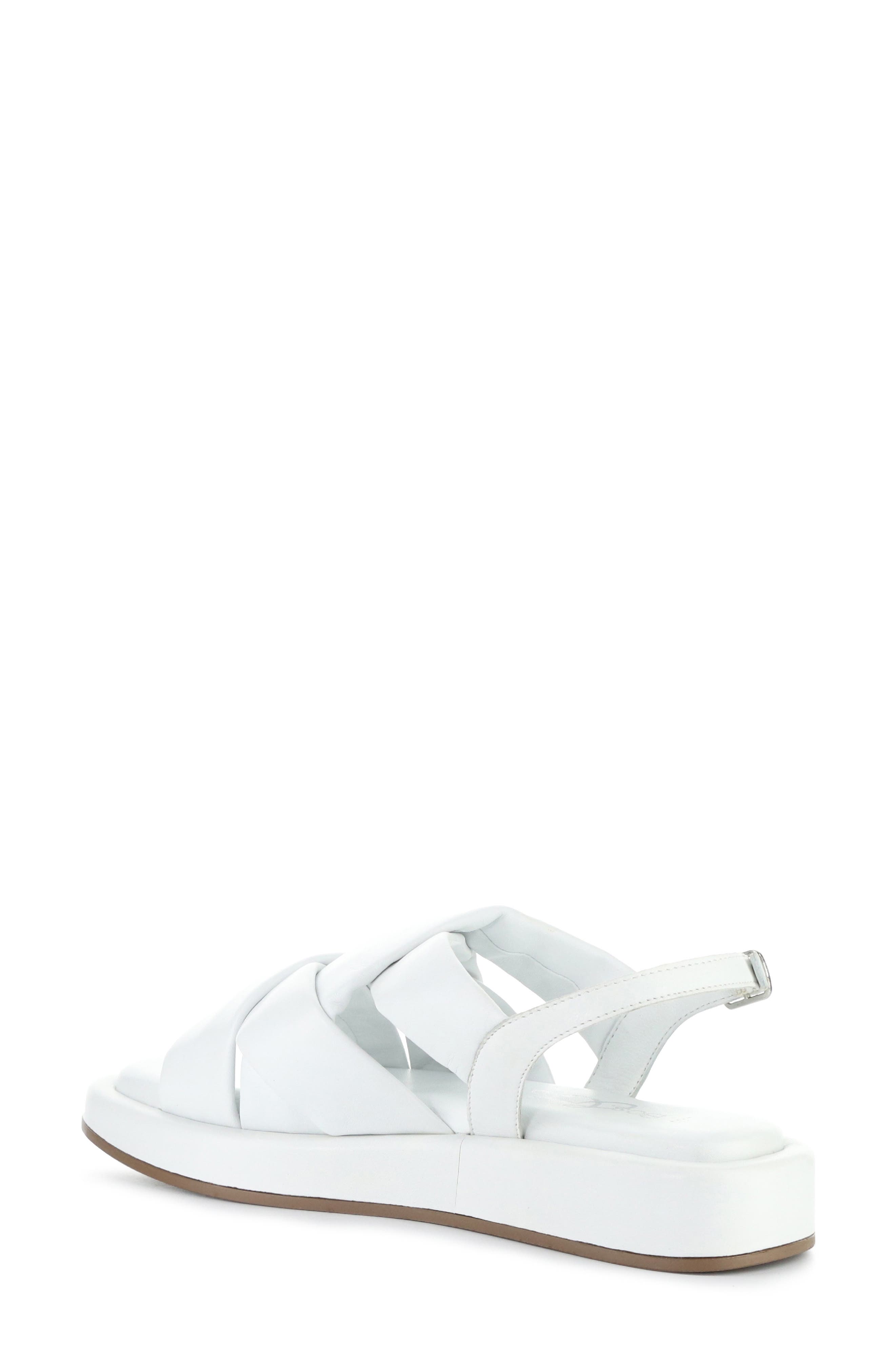 Brixin Slingback Platform Wedge Sandal, Alternate, color, WHITE NAPPA