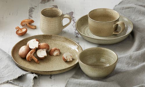 Tag Loft Reactive Glaze Soup Mug In Gray