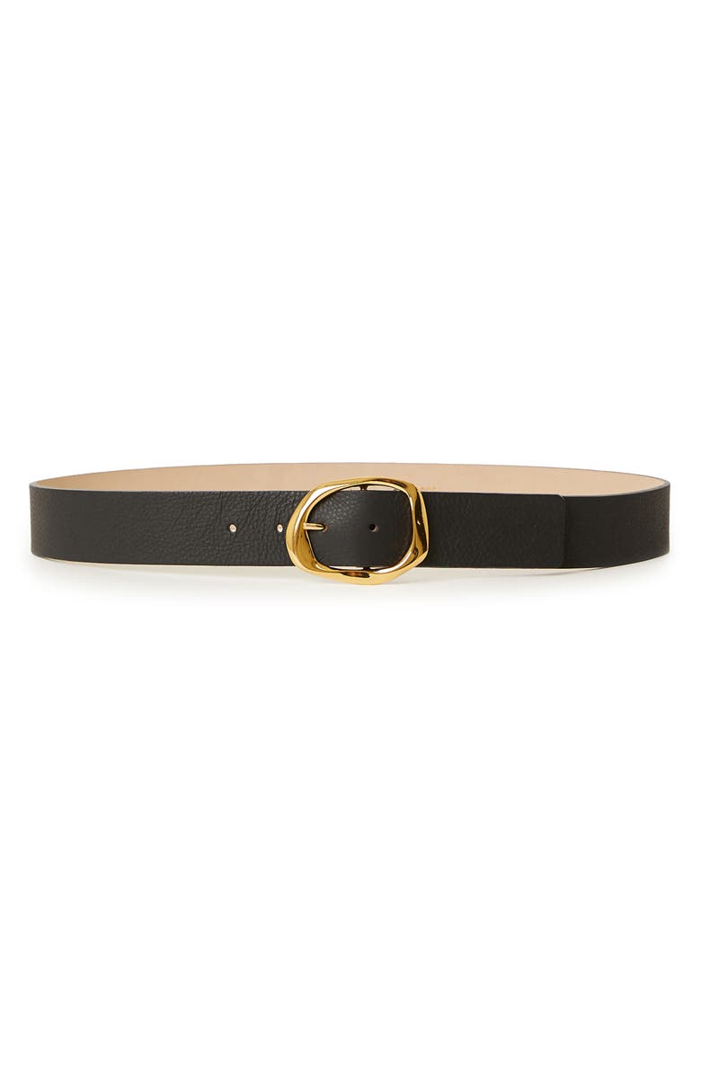 B-Low the Belt Edmond Mini Leather Belt, Main, color, Black Gold