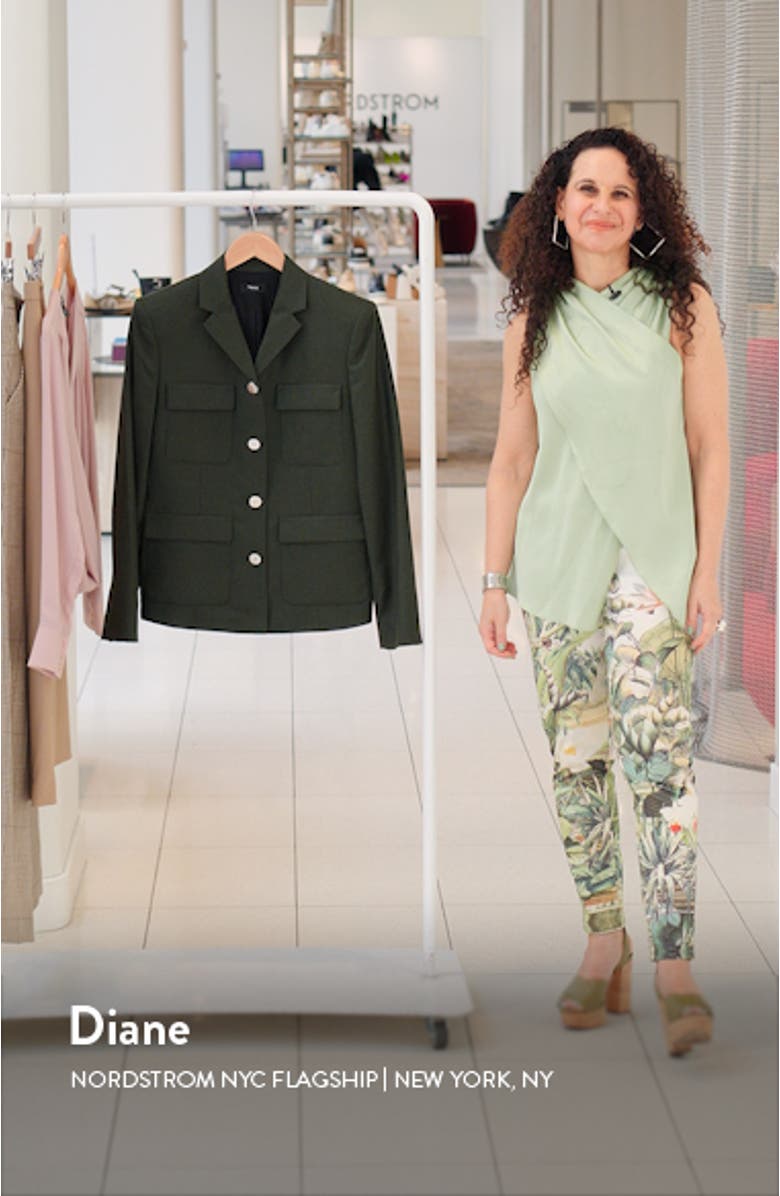 Virgin Wool Military Jacket, sales video thumbnail