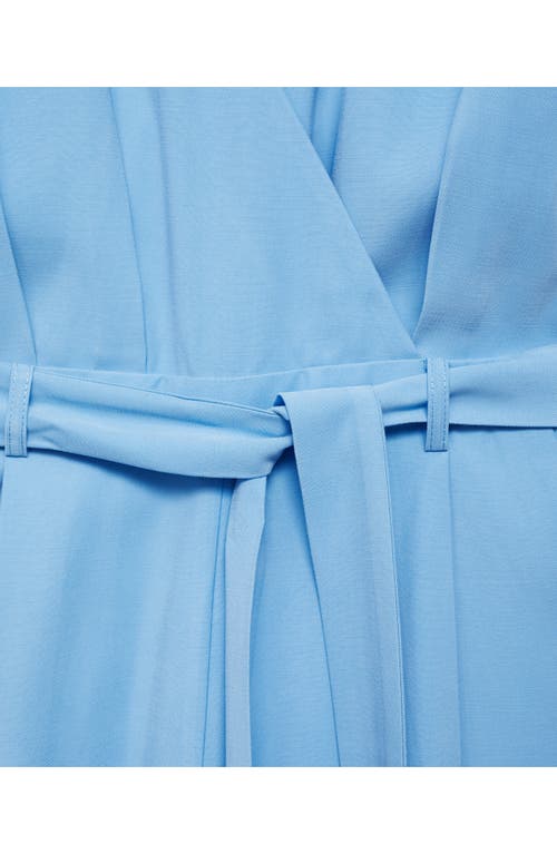 Mango Combinaison Cache-caur Ceinture Bleu - Femme - Xl -  In Blue