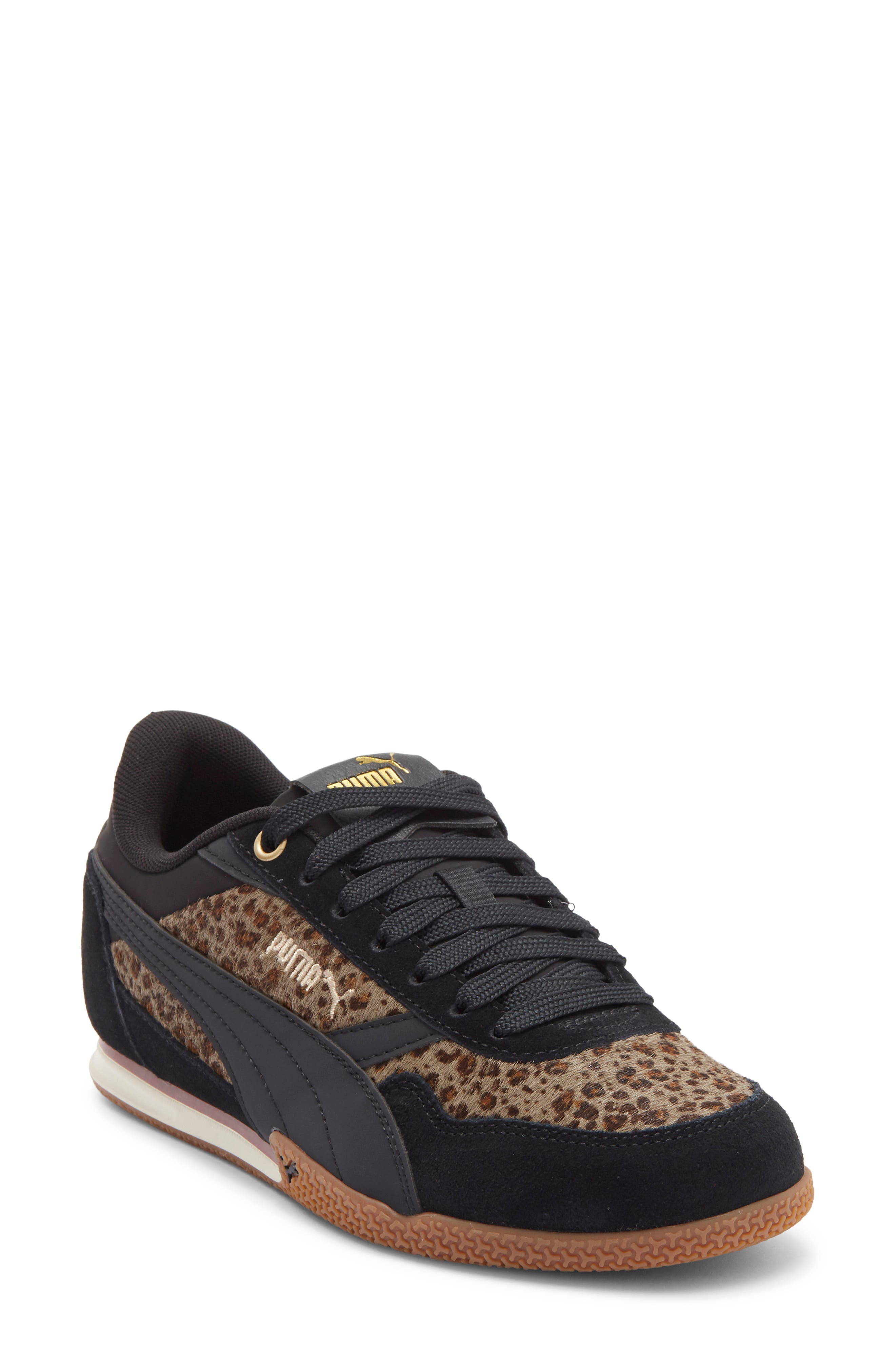PUMA Bella Donna Animal Flair Sneaker, Main, color, Puma Black/ Black/ Dusky Gray