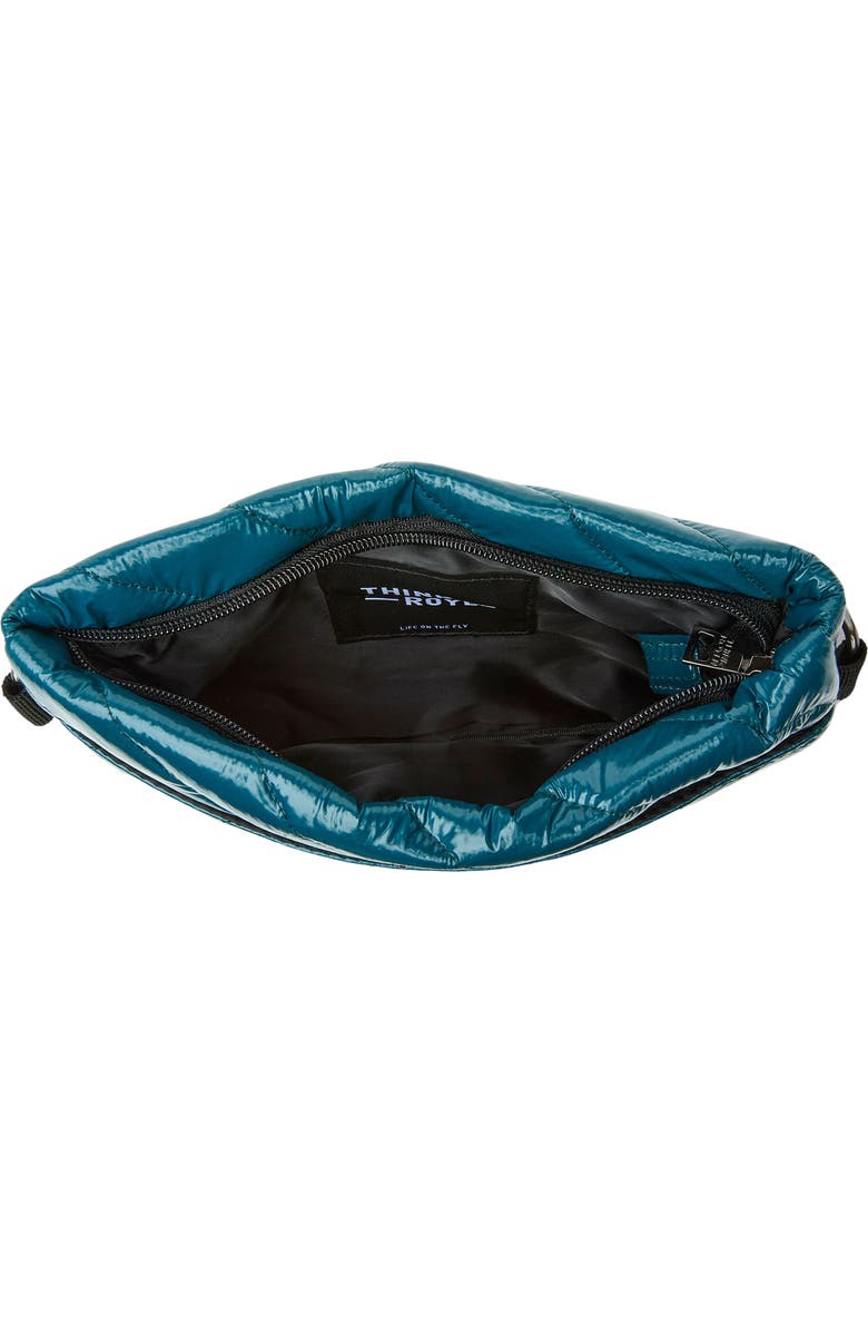 THINK ROYLN Diagonal Bum Bag 2.0, Alternate, color, Glossy Teal