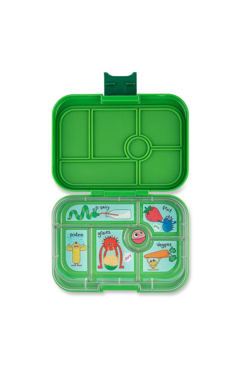 Yumbox Original Leakproof Bento Lunch Box for Kids, Main, color, Jurassic Green