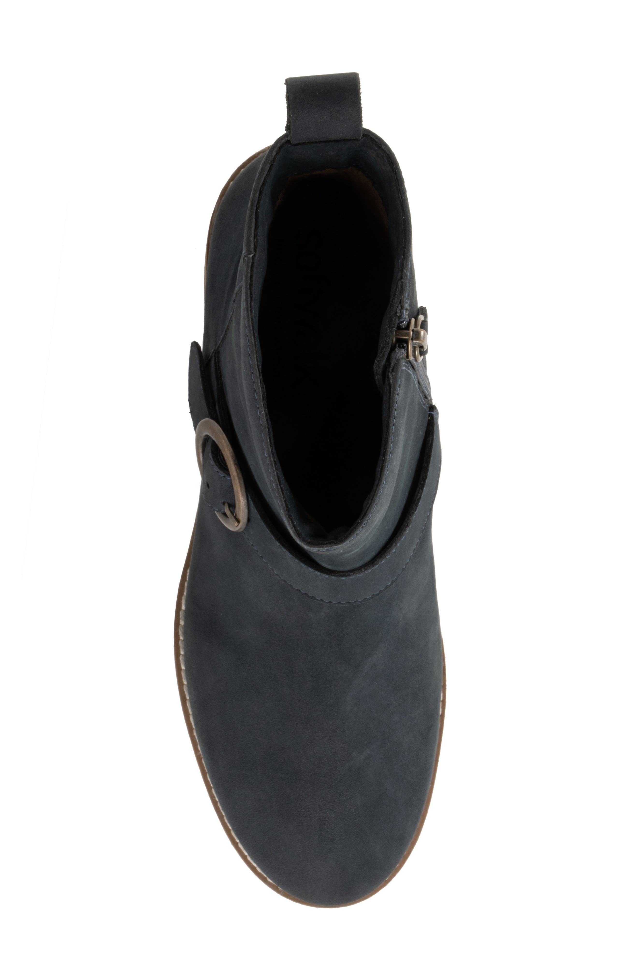 Westland Platform Wedge Bootie, Alternate, color, SMOKE NUBUCK