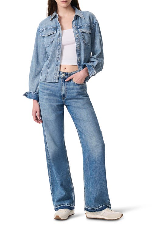 Rag & Bone Featherweight Logan Wide-leg Jeans In Orian