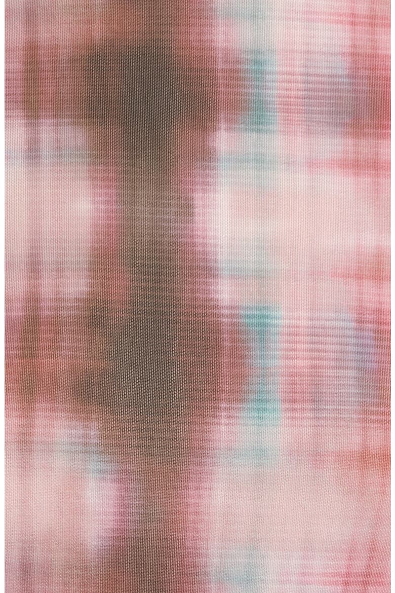 Yana Plaid Turtleneck Top, Alternate, color, RED MULTI