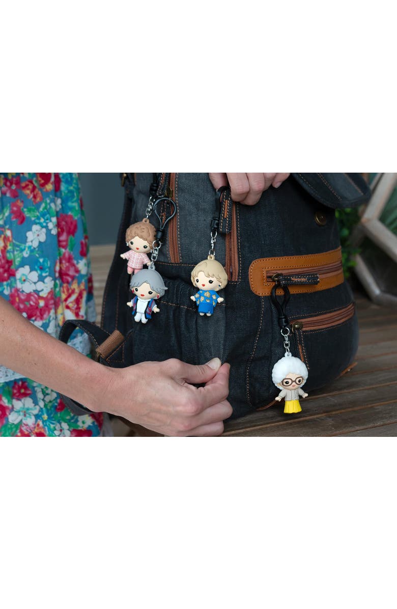Golden Girls The Golden Girls 4-Piece Foam Figural Backpack Clip Figure Box Set Toynk Exclusive, Alternate, color, Green