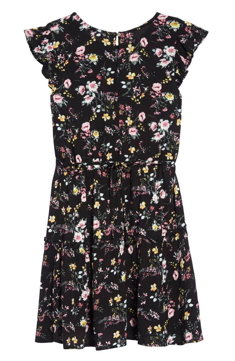 Ten Sixty Sherman Floral Fit & Flare Dress, Alternate, color, 