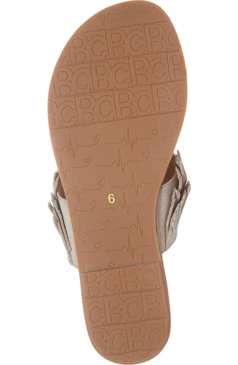 BC Footwear 'Dinky' Fringe Sandal, Alternate, color,