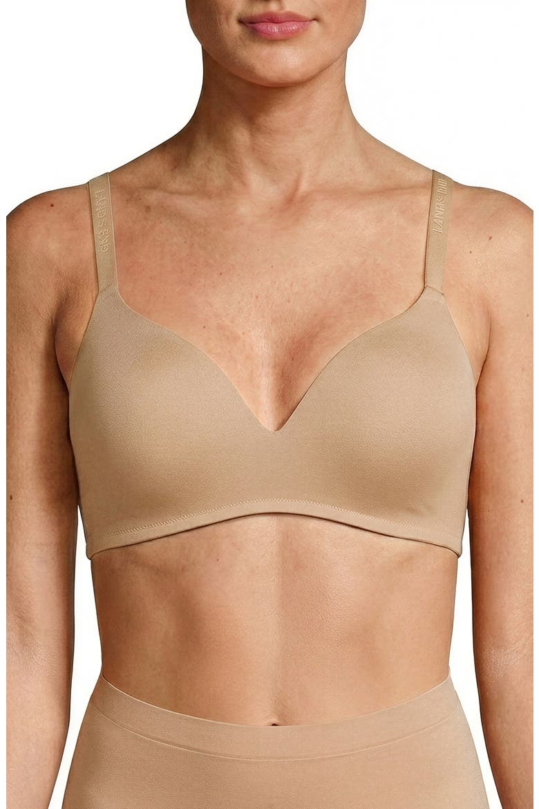 Soft Essential 3-Pack Assorted Bralettes, Alternate, color, CLAY/ NAVY/ BLACK