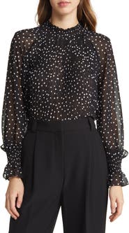 NIKKI LUND Jenna Pleated Blouse
