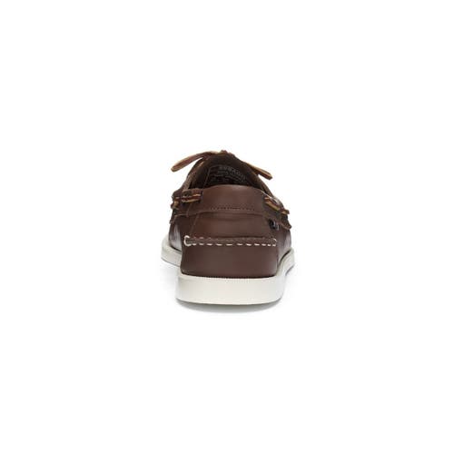 Sebago Classic Portland Boat Shoes In Brown