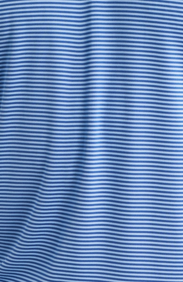 Peter Millar Market Stripe Featherweight Performance Polo, Alternate, color, Windsor Blue