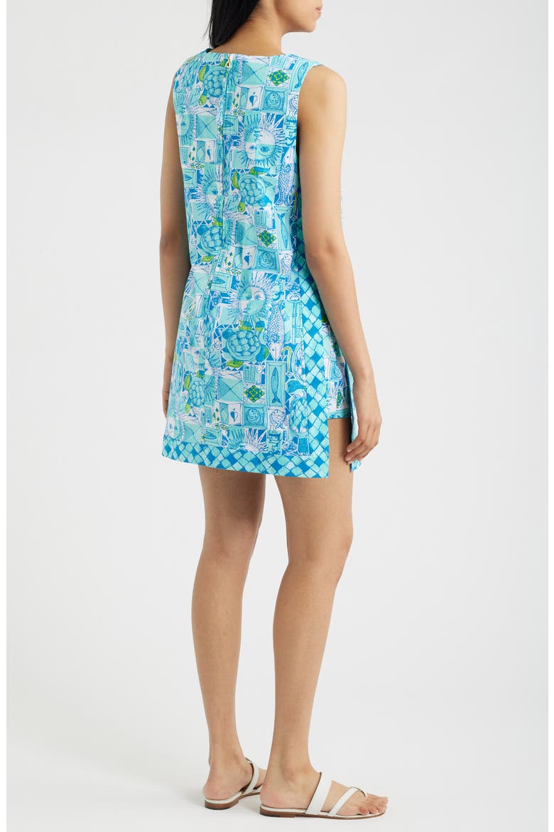 Aisling Shift Romper, Alternate, color, MINT CONDITION