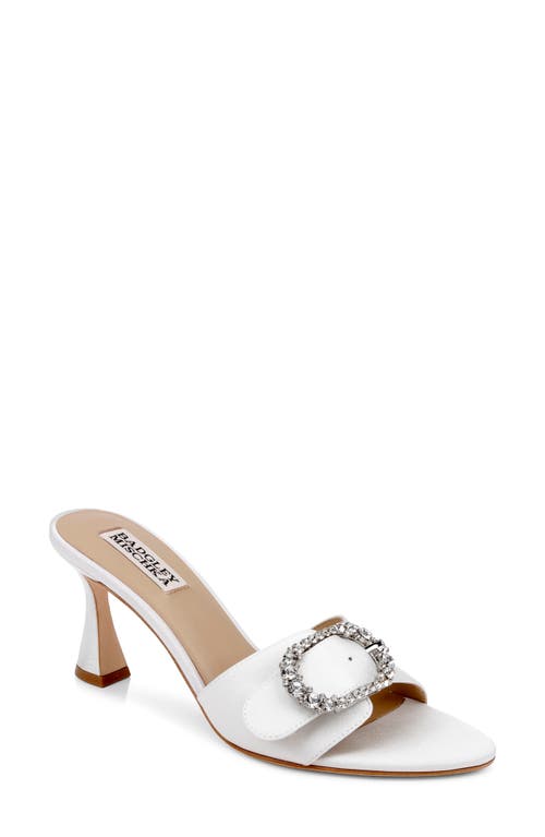 Badgley Mischka Odetta Sandal In White