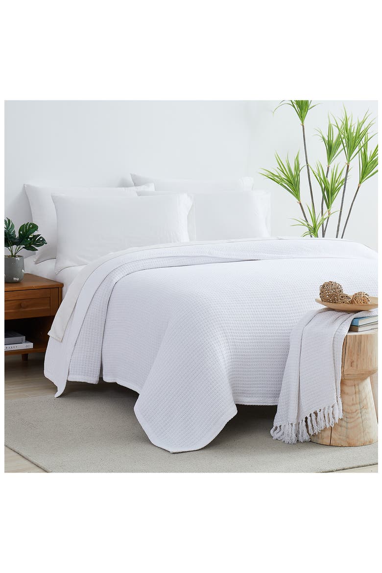 Ashmore Cotton Luxury Blanket, Alternate, color, WHITE