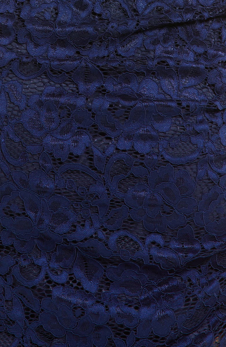 Sam Edelman One-Shoulder Lace Sheath Dress, Alternate, color,