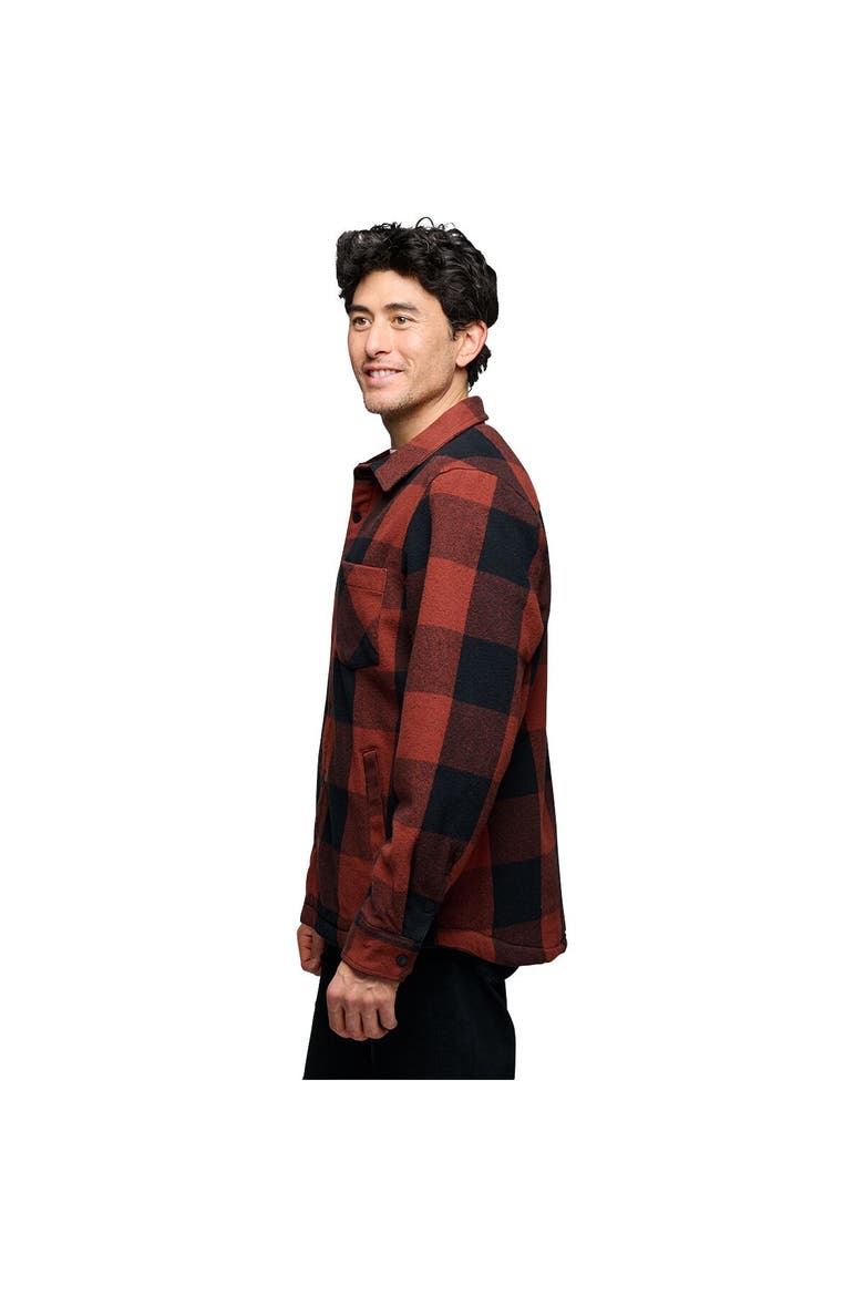 Project Lined Flannel - Men's, Alternate, color, Iron Red/Black