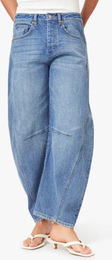 Habitual Harper High Waist Crop Barrel Leg Jeans