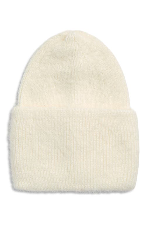 Tasha Cuffed Knit Beanie In Neutral