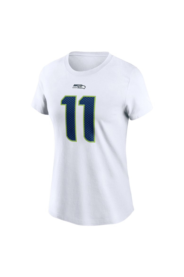 Women's Nike Jaxon Smith-Njigba White Seattle Seahawks Player Name & Number T-Shirt, Alternate, color, White