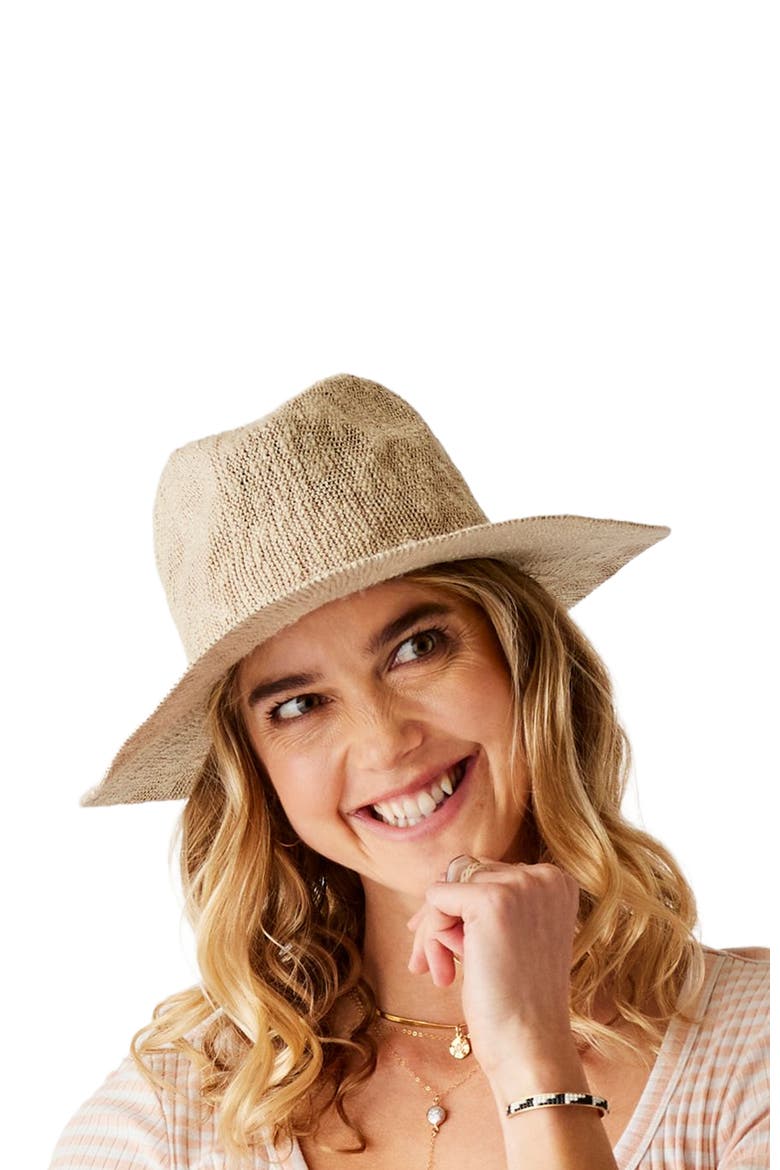 Capistrano Crushable Hat, Alternate, color, Natural