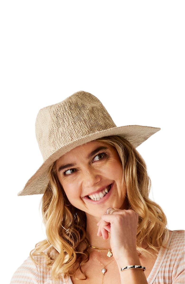 Carve Designs Capistrano Crushable Hat, Alternate, color, Natural