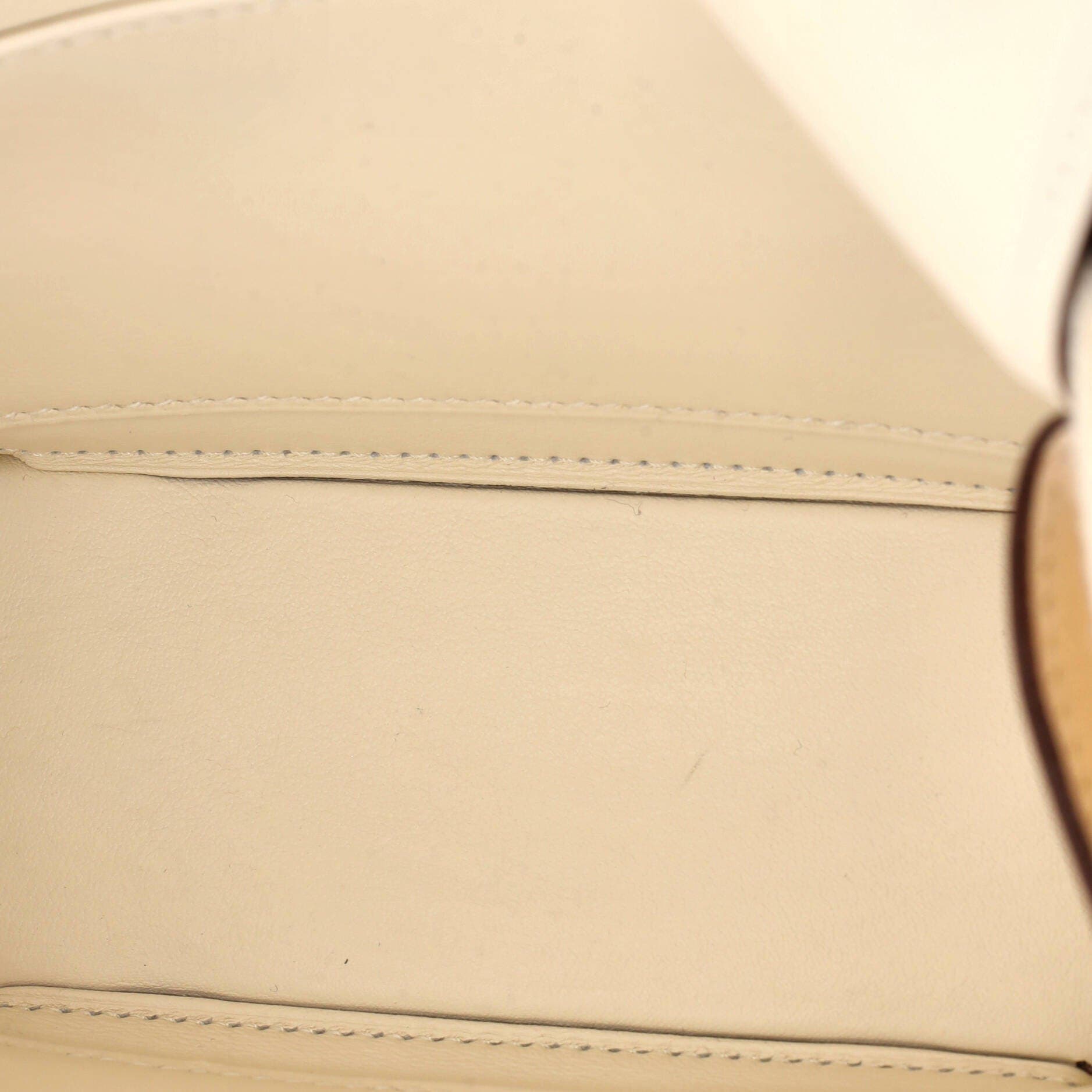 Geta Bag Chevre Mysore, Alternate, color, White