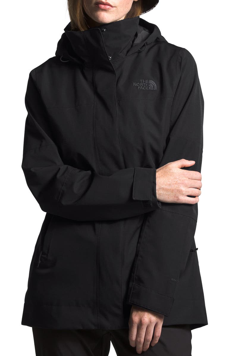 The North Face Westoak City Waterproof & Windproof Coat, Main, color, 