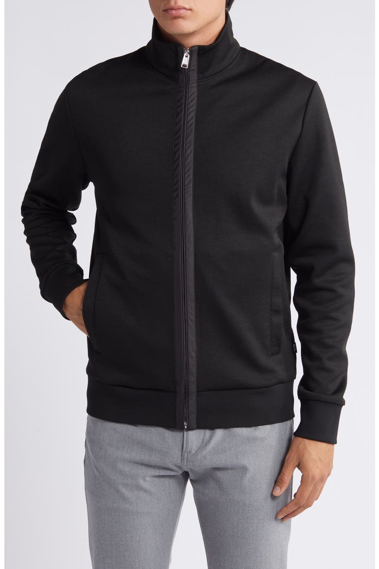 Shepherd Track Jacket, Alternate, color, BLACK