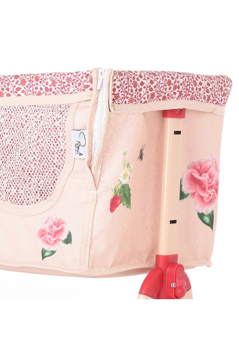 Rhs Doll Bedside Crib, Rocking and Stationary, Kids 3+, Alternate, color, Multicolored
