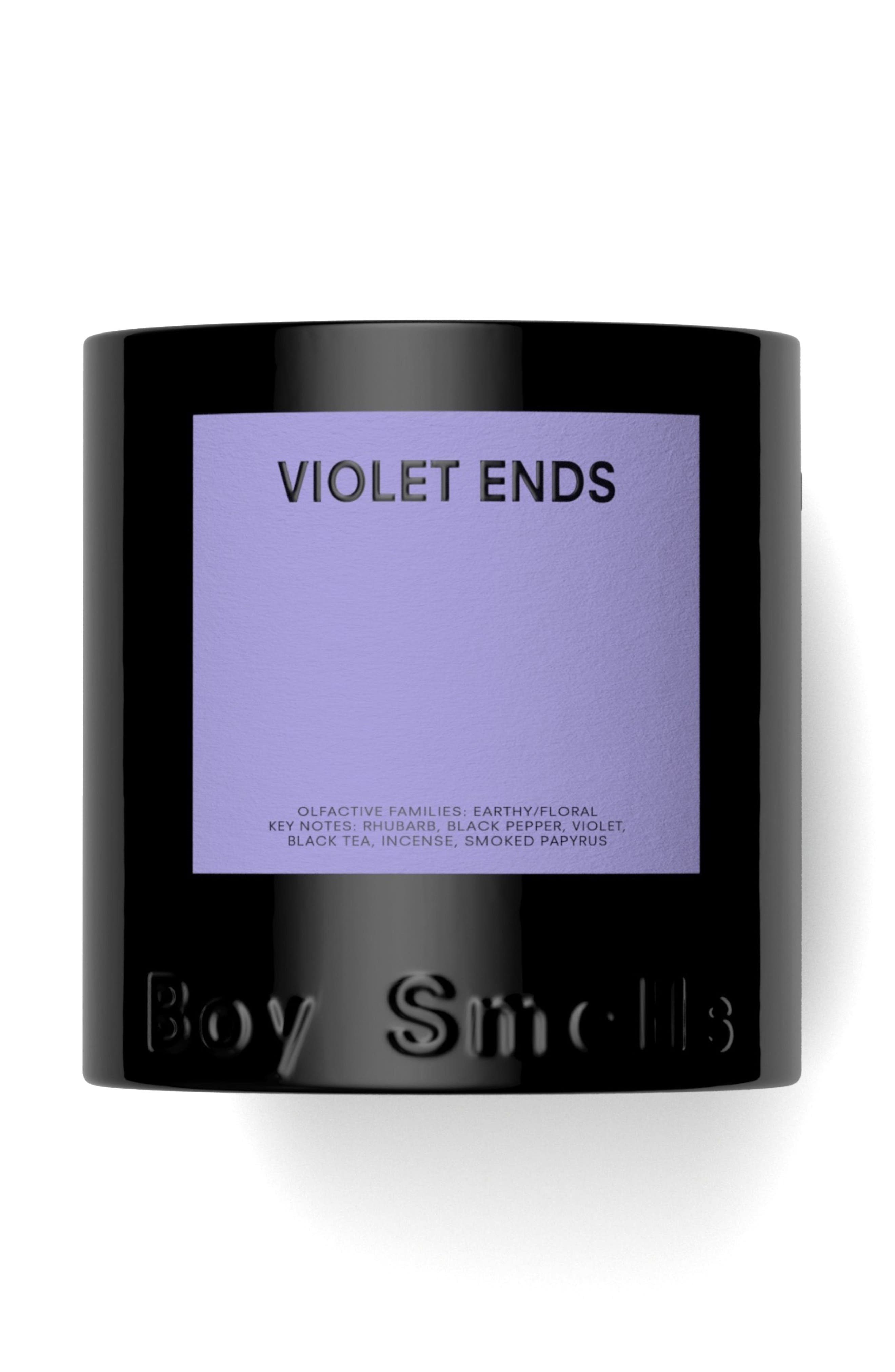 Boy Smells Violet Ends Candle