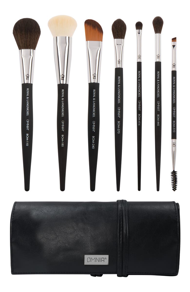 OMNIA Brush Artist Favorites - Melissa Collazo 8pc Bundle, Main, color, Black