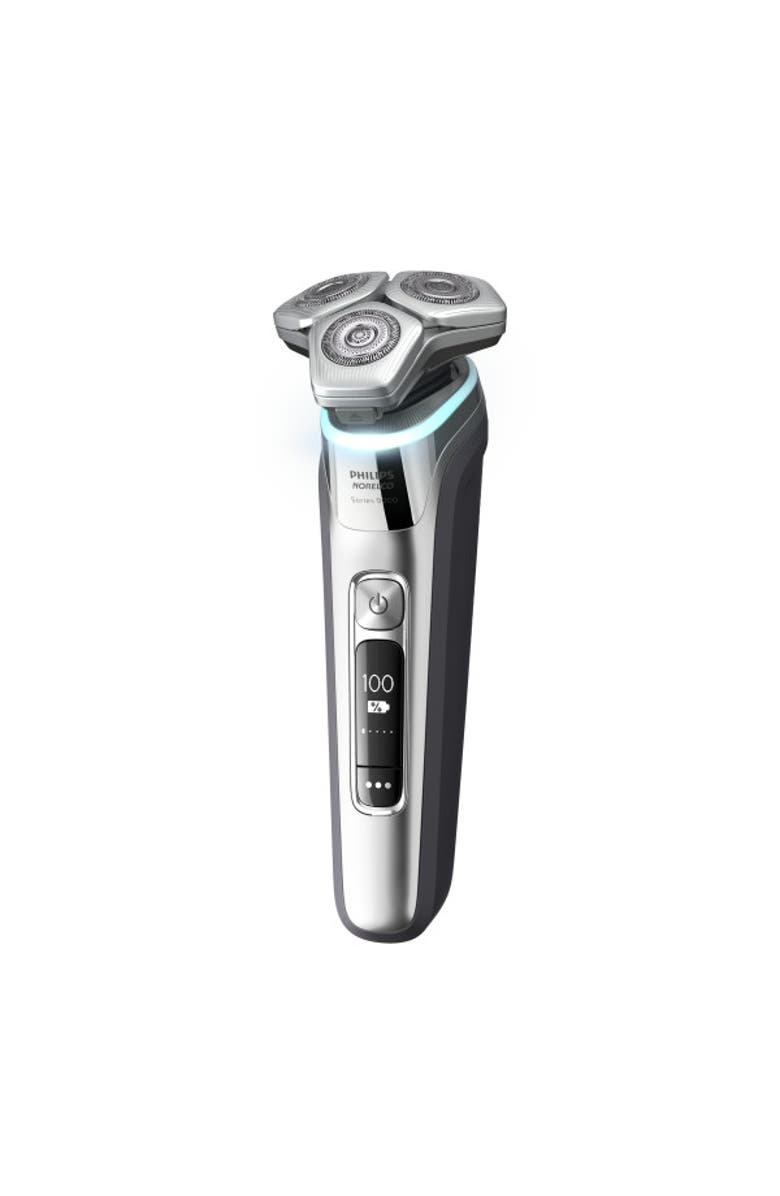 Philips Norelco 9500 Rechargeable Wet & Dry Electric Shaver, Main, color, Silver