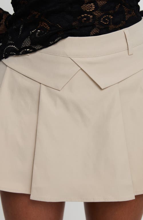 Princess Polly Khaite Pleated Miniskirt