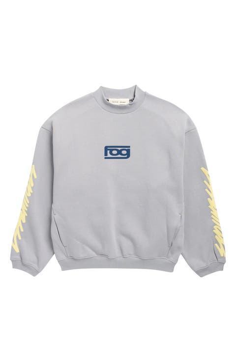 Kids' Fleece Logo Graphic Sweatshirt