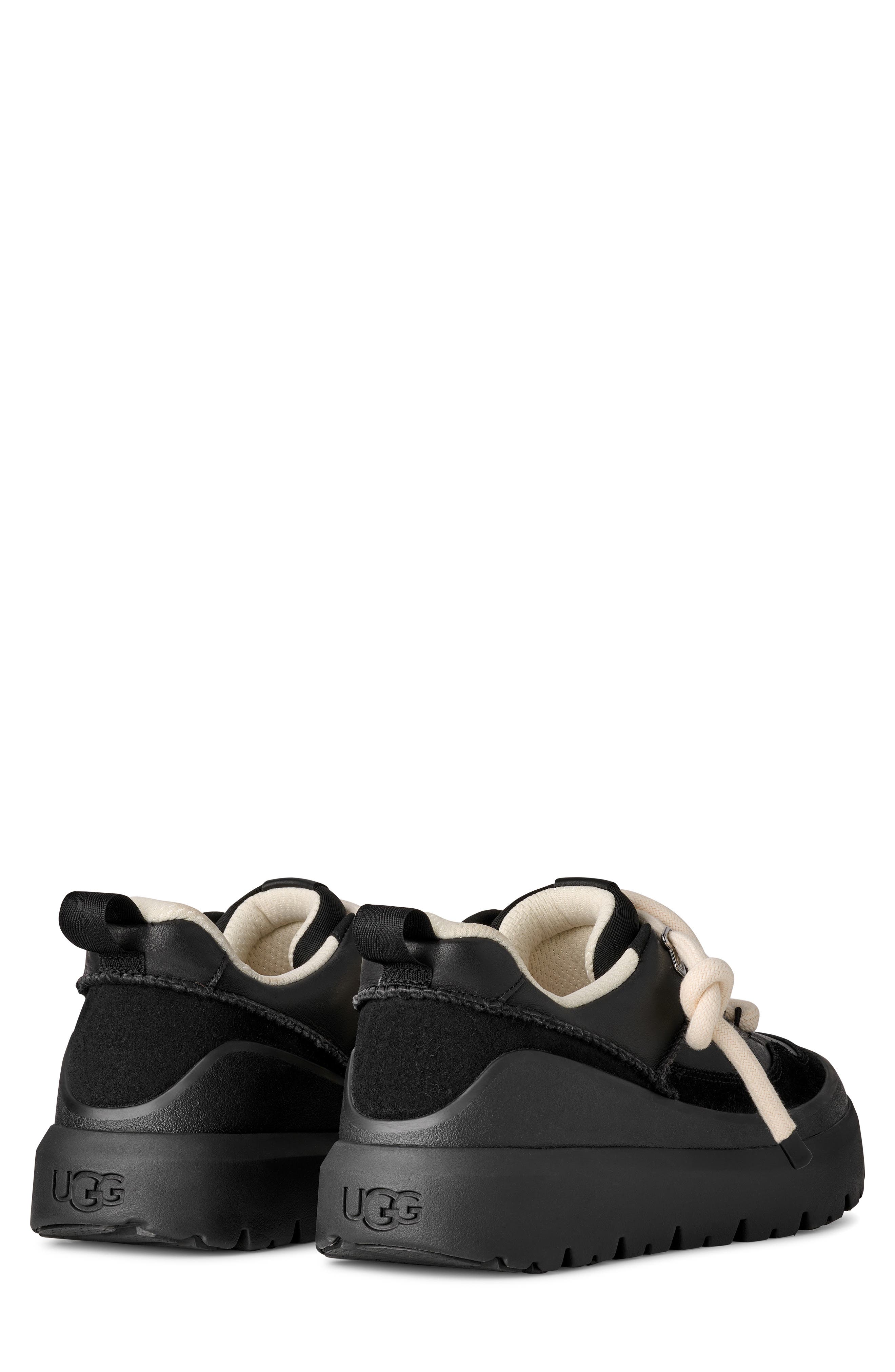 UGG<sup>®</sup> Heritage Utility Sneaker, Alternate, color, Black / Black