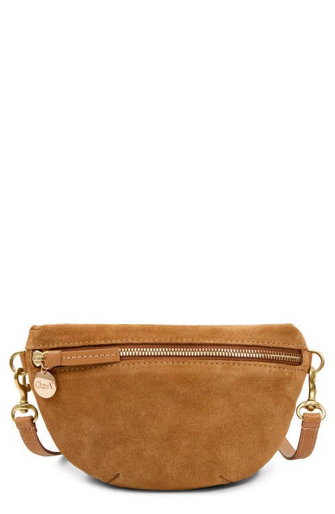 Petite Suede Fanny Pack