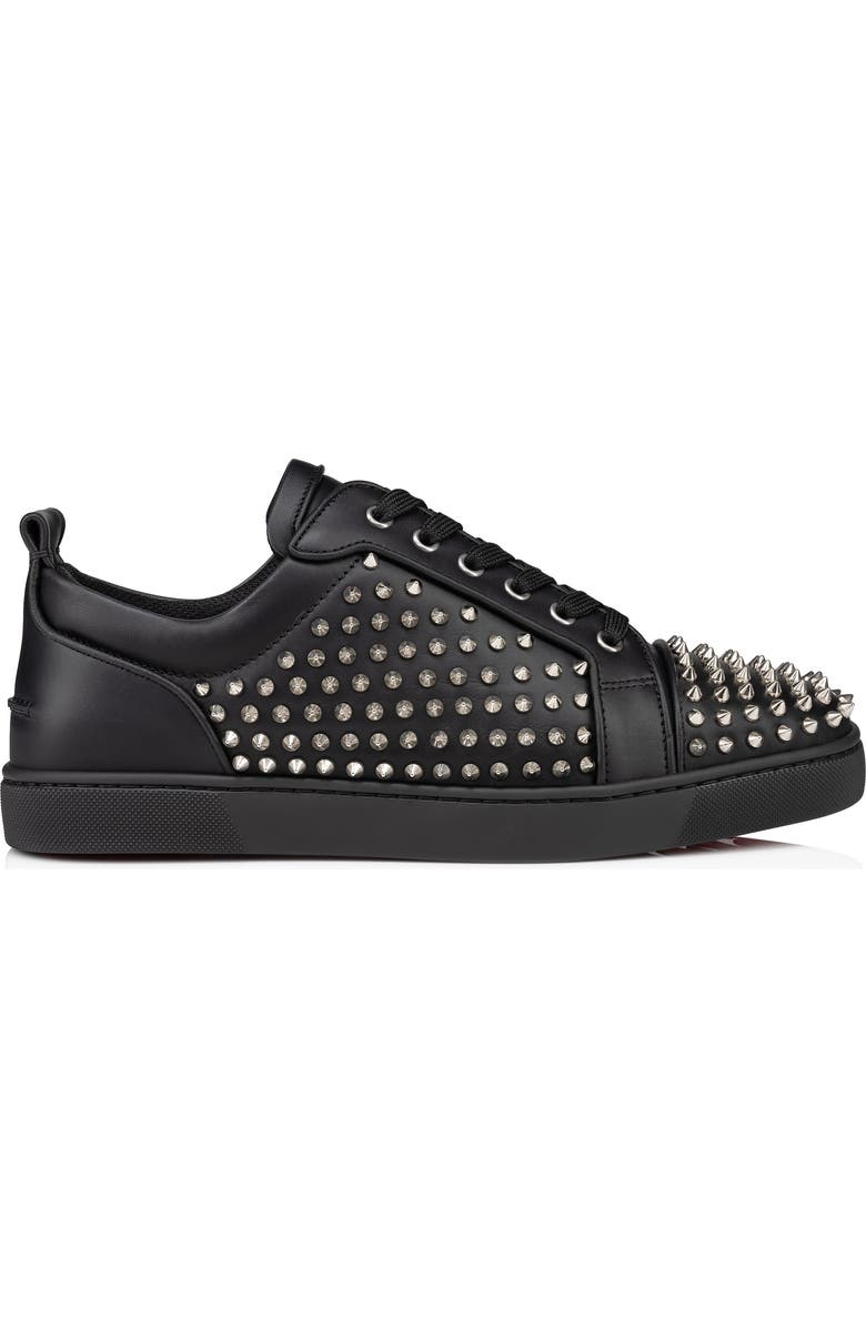 Christian Louboutin Louis Junior Allover Spikes High Top Sneaker, Alternate, color,