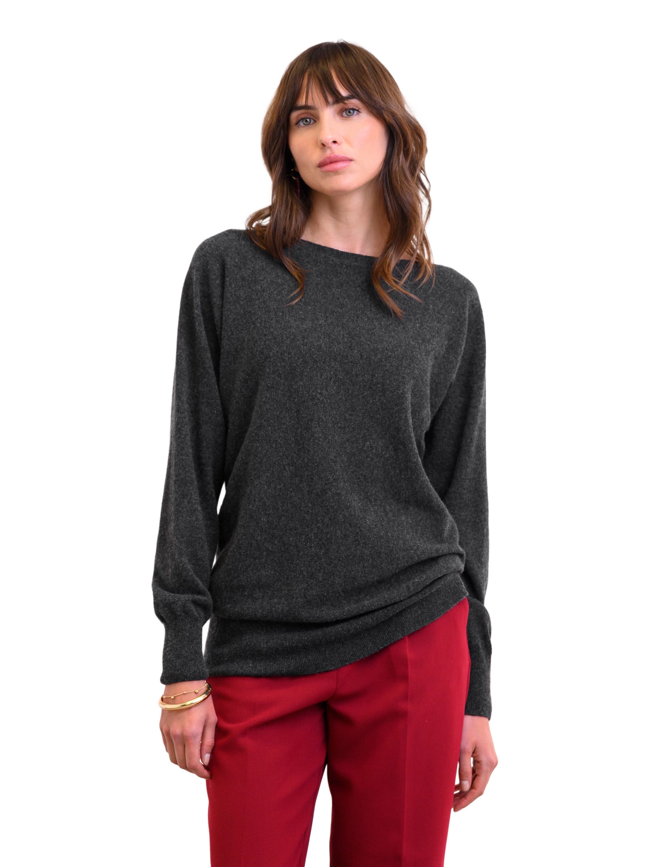Geelong Slash Neck Sweater