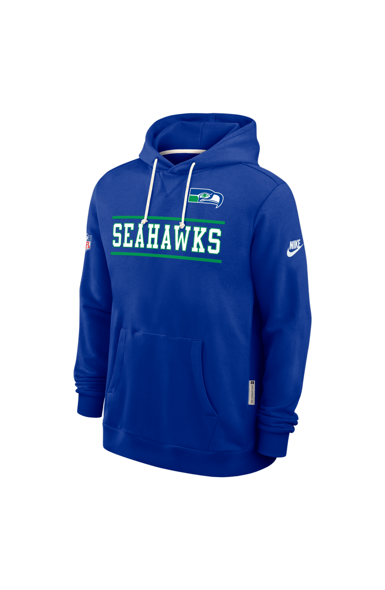 Nike Men's Nike Royal Seattle Seahawks Alt Sideline Standard Issue Dri-FIT Hoodie, Alternate, color, Royal
