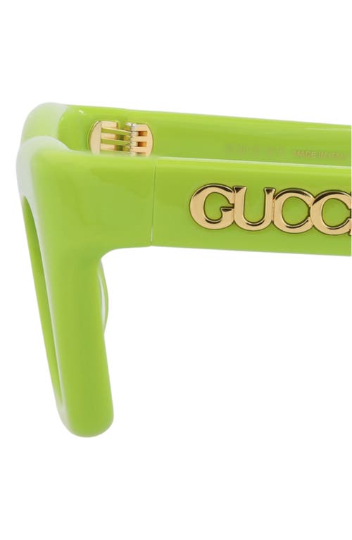 Gucci Cat Eye-frame Recycled Acetate Sunglasses