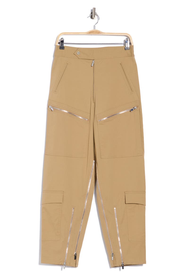 Wyatt High Waist Cargo Pants, Main, color, HAZELNUT