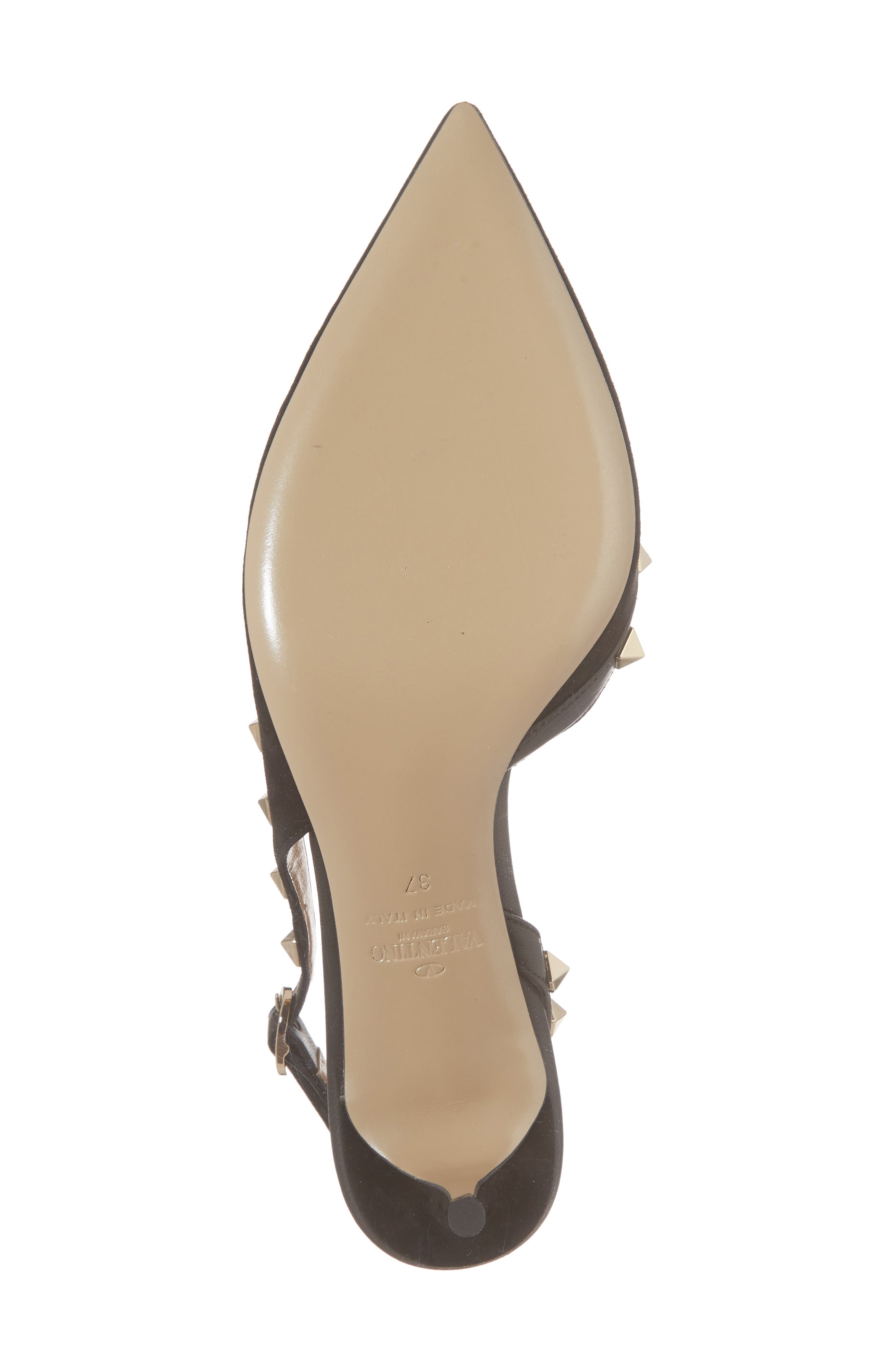 Valentino Garavani Rockstud Slingback Pump, Alternate, color, 