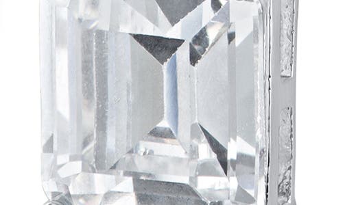 Kenneth Jay Lane Mixed Cut Cubic Zirconia Linear Drop Earrings