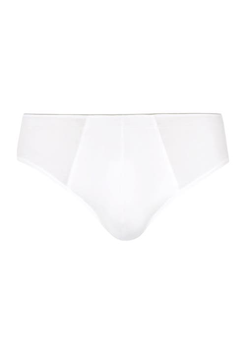 Hanro Cotton Superior Cotton Brief In White