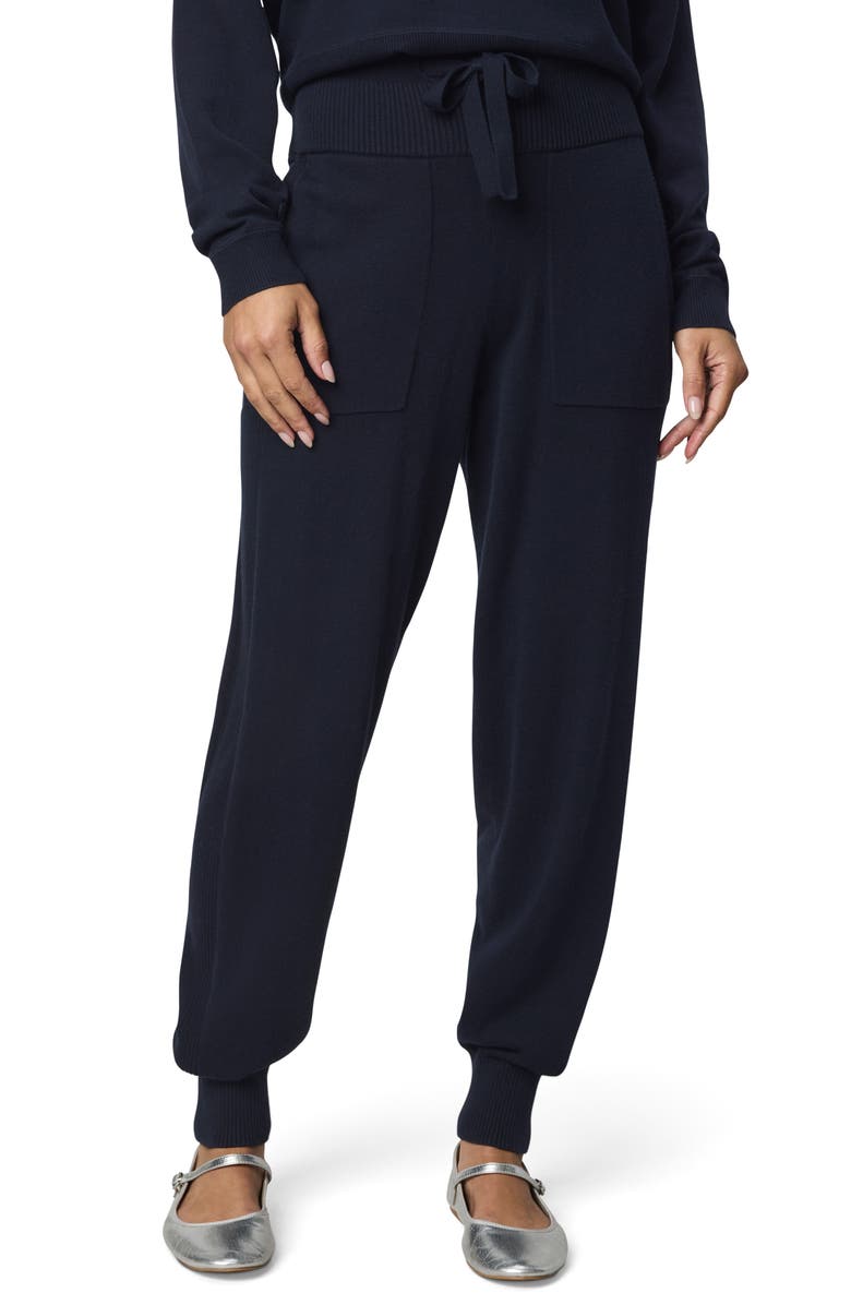 Splendid Phoebe Cotton Blend Knit Joggers, Main, color, Navy Blue